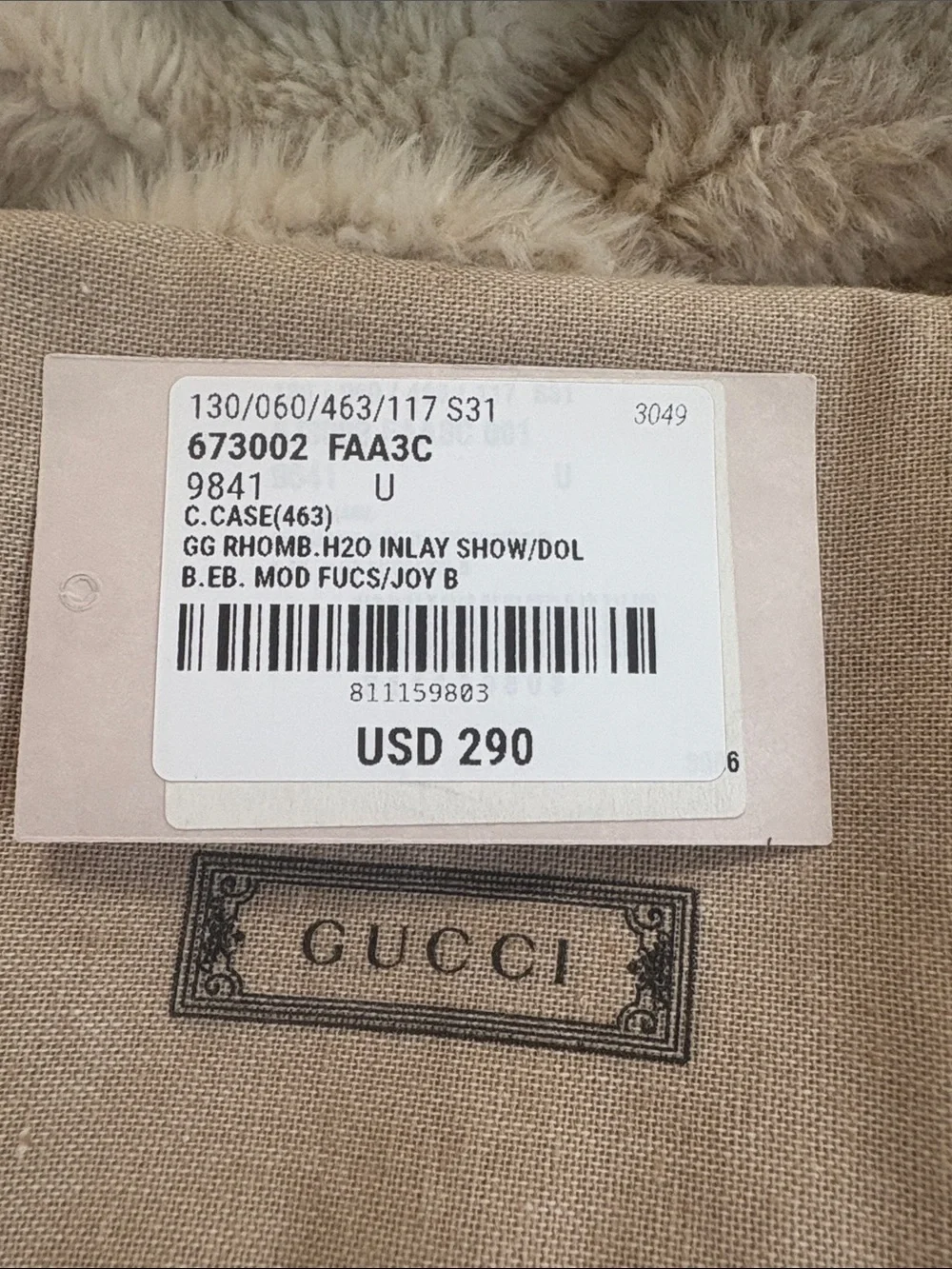 Gucci compact card